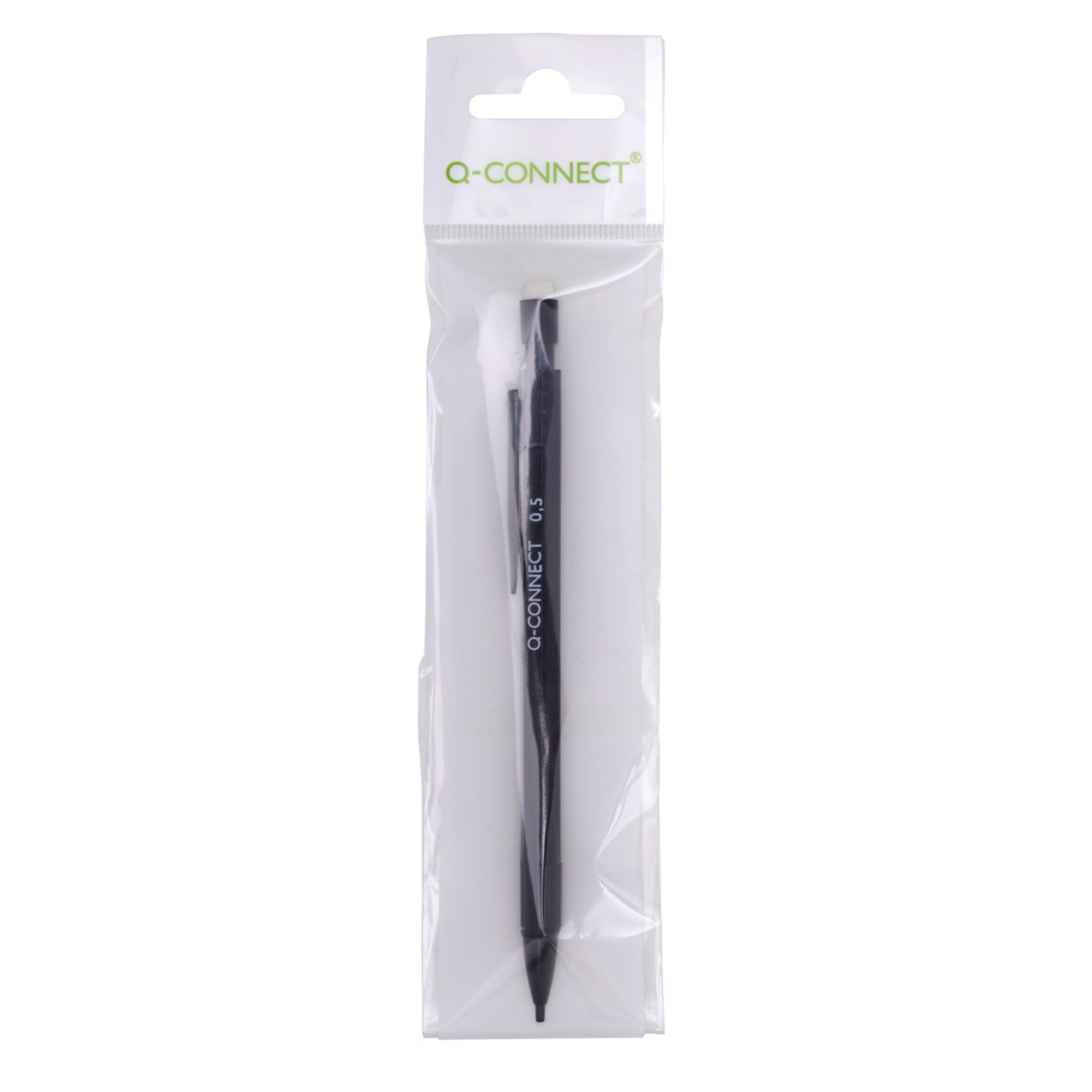Creion mecanic Q-Connect 0.5mm, corp negru Creion mecanic Q-Connect 0.5mm, corp negru